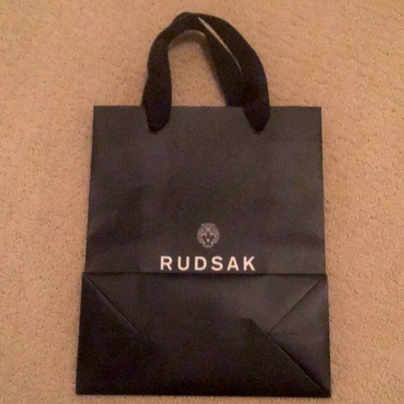 🔥AUTHENTIC🔥 RUDSAK Gift Paper Bag 9” x 11” x 4-1/2” - Picture 3 of 4